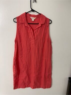 C&C California Sleeveless Linen Dress